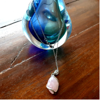 Liefdevolle rozenkwarts ketting