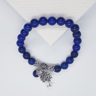 Lapis Lazuli levensboomarmband