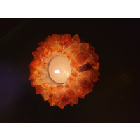 Citrien theelichthouder