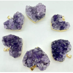 Amethist hartjesketting