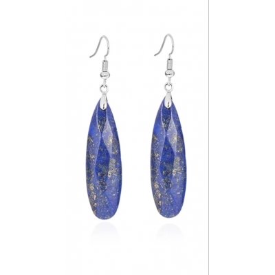 Lapis lazuli oorhangers