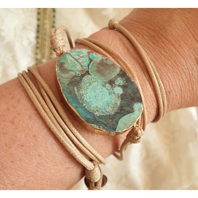 Armband met Oceaan Jaspis steen